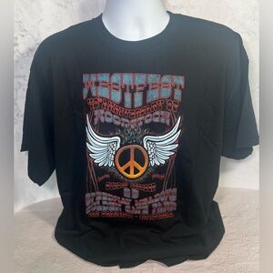 Woodstock West Fest Golden Gate Park Concert 2009 T-Shirt Size XL NWOT